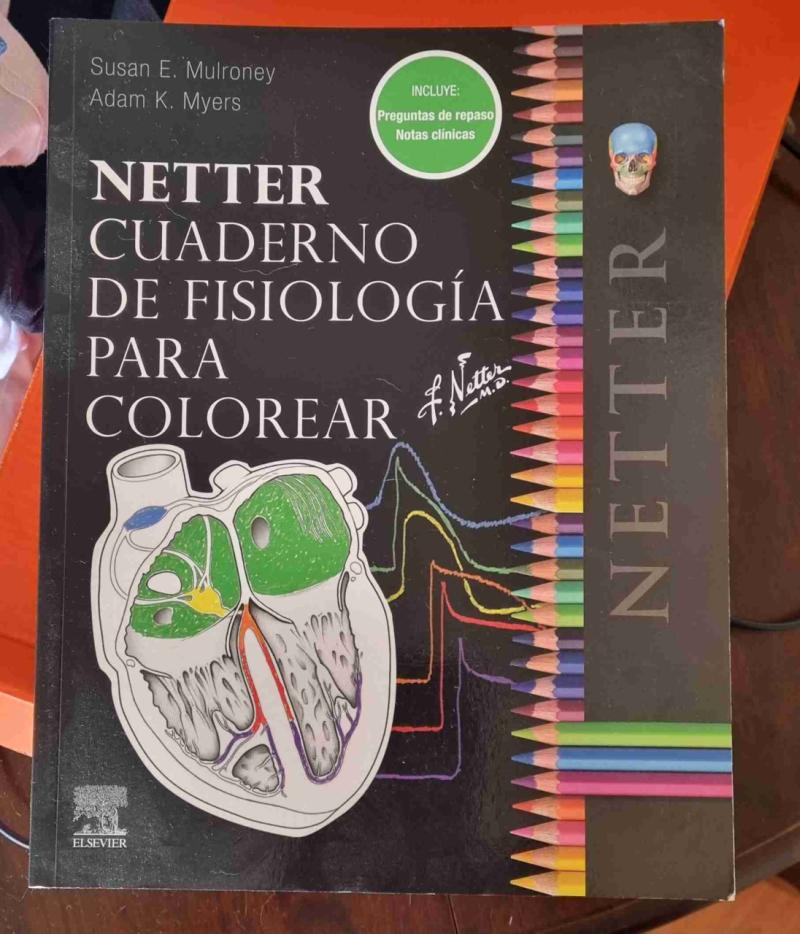 Netter Cuaderno de Fisiología para colorear - 1