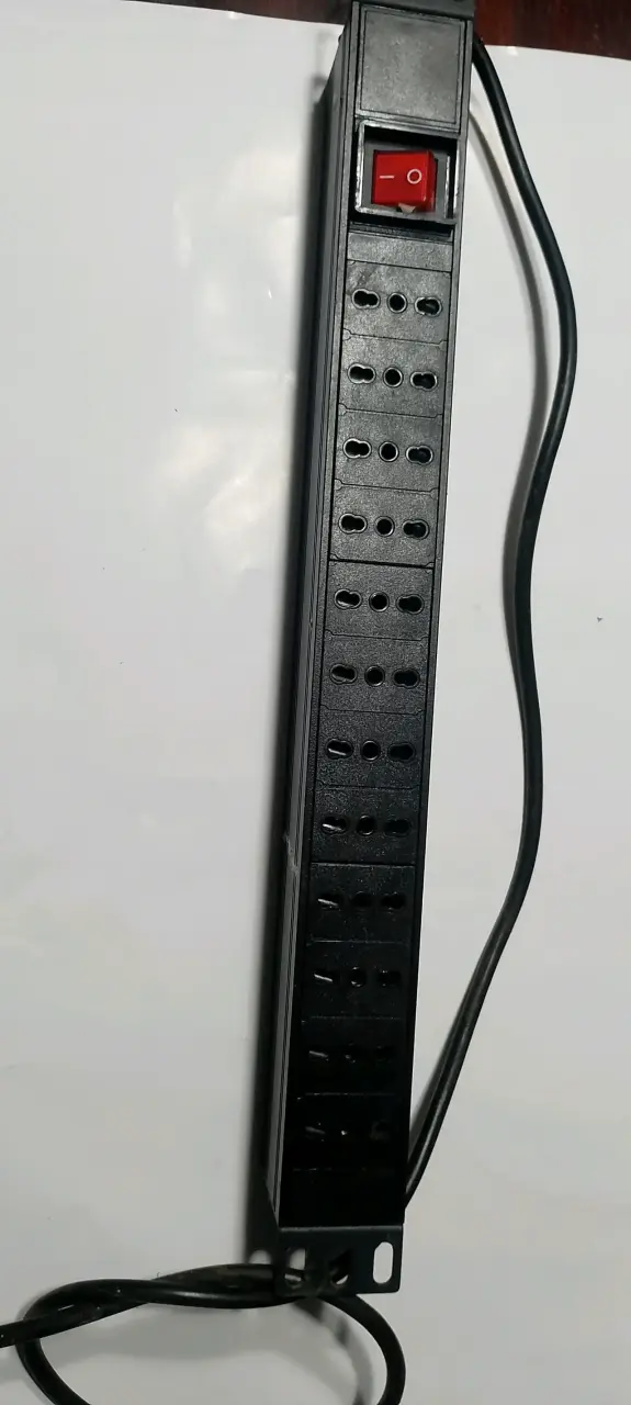 Regleta de enchufes con interruptor