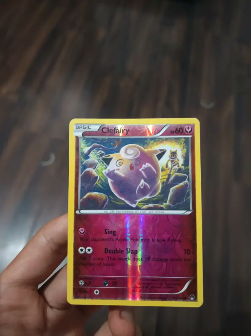 Tarjeta Pokémon Clefairy holográfica - 1