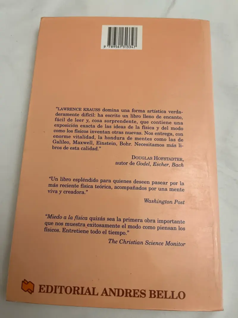 'Miedo a la Física' de Lawrence M. Krauss - 2