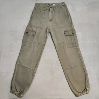 Lote 2 Pantalones cargo - Verde y Beige - miniatura 1
