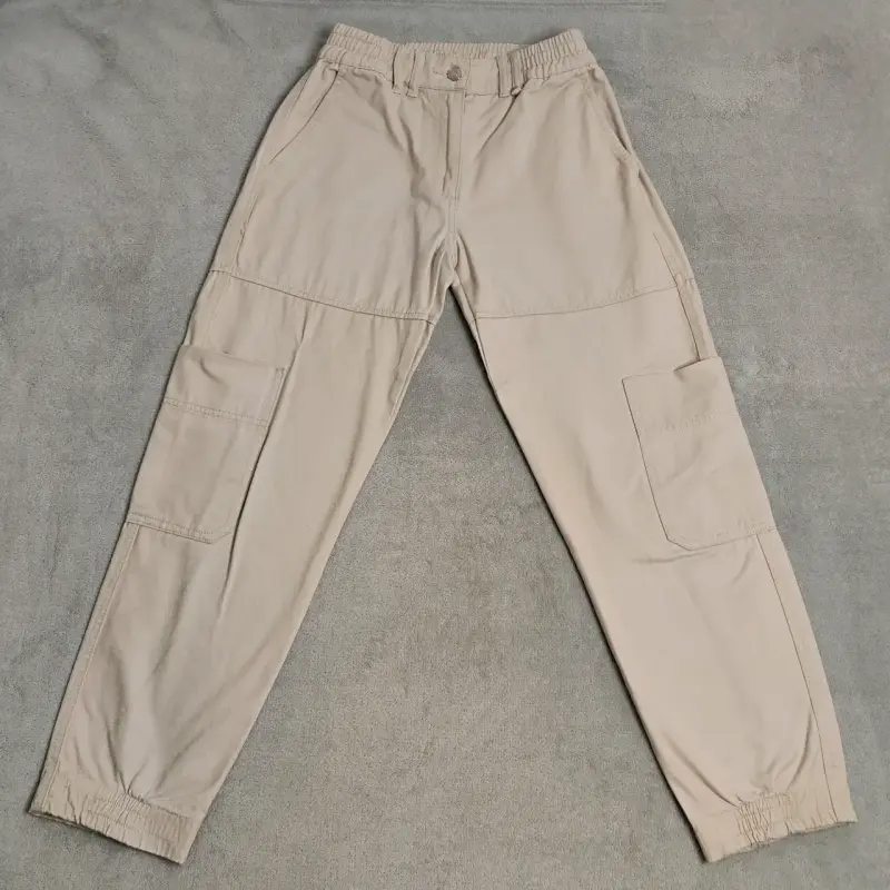 Lote 2 Pantalones cargo - Verde y Beige - 2