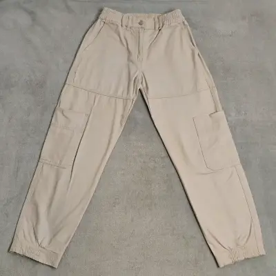 Lote 2 Pantalones cargo - Verde y Beige - miniatura 2