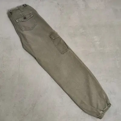 Lote 2 Pantalones cargo - Verde y Beige - miniatura 3