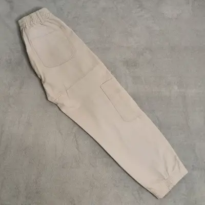 Lote 2 Pantalones cargo - Verde y Beige - miniatura 4