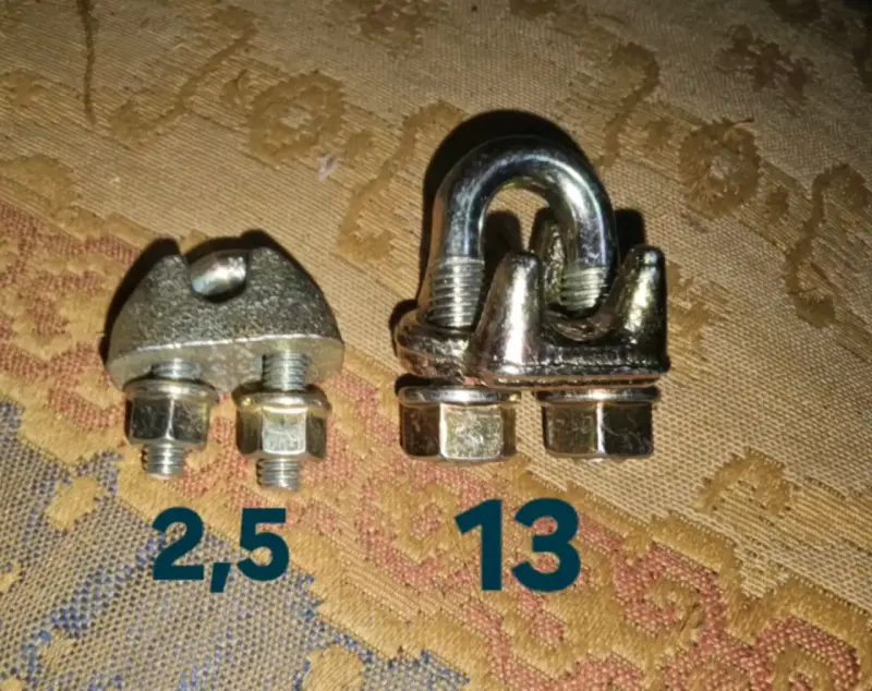 Abrazaderas metálicas para cables
