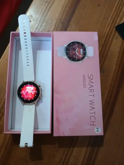 Smartwatch AMOLED blanco - miniatura 1