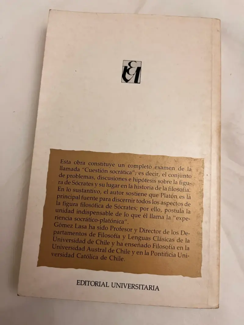 El Expediente de Sócrates de Gastón Gómez Lasa - 2