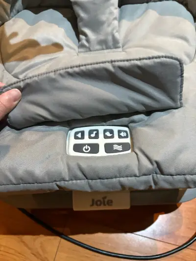 Silla mecedora Joie para bebé gris - miniatura 6