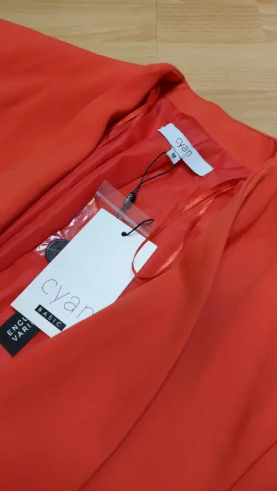 Blazer color coral nuevo - miniatura 3