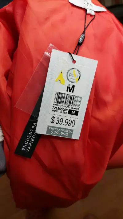 Blazer color coral nuevo - miniatura 4