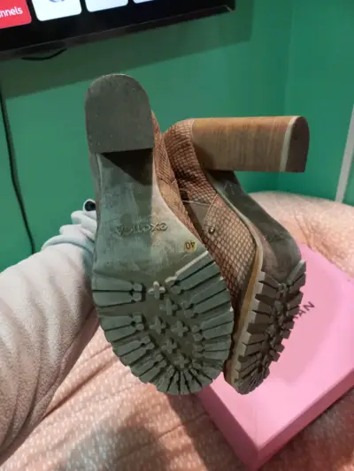 zapatos marca exótica 100% de cuero - miniatura 3