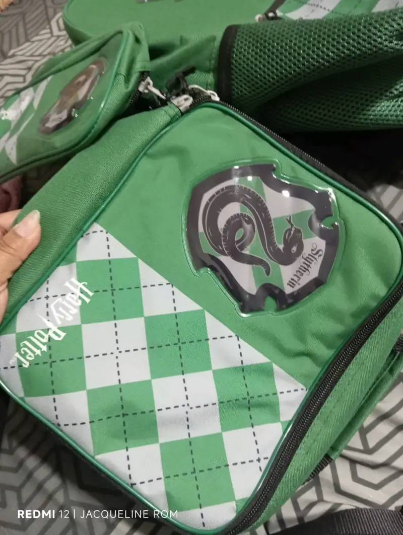 Pack mochila lonchera y lapicera Harry Potter - 1