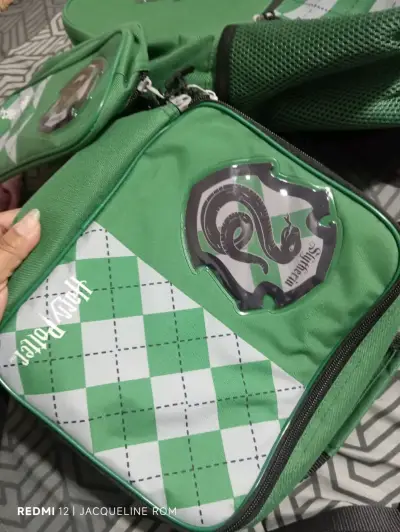 Pack mochila lonchera y lapicera Harry Potter - miniatura 1