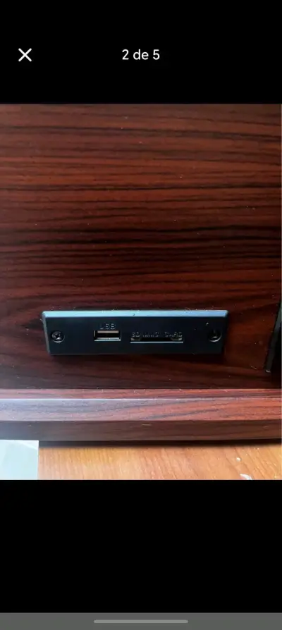 Radio retro de madera - miniatura 5