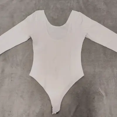 Body blanco manga larga - miniatura 2