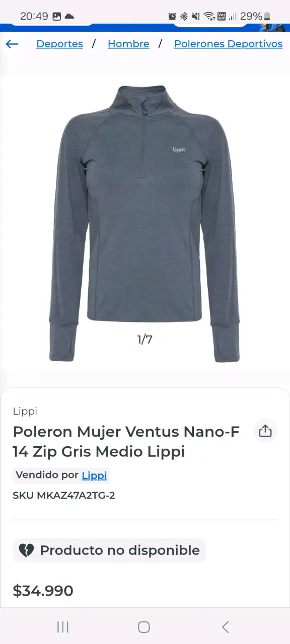 Poleron deportivo Lippi - 3