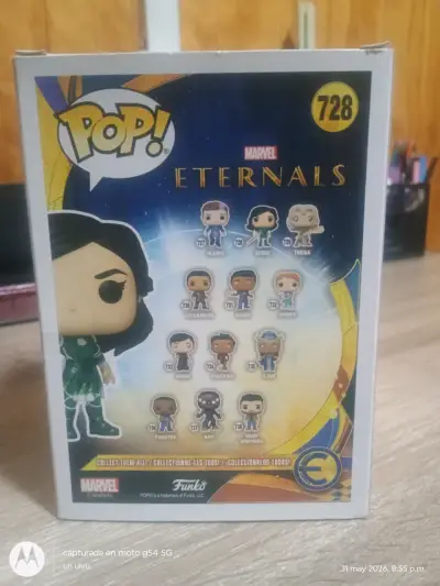 Funko pop eternals 728 ( sersi ) - miniatura 2