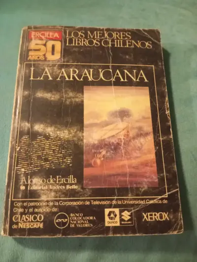 Libro La Araucana - Alonso de Ercilla (Edición Esp - miniatura 1