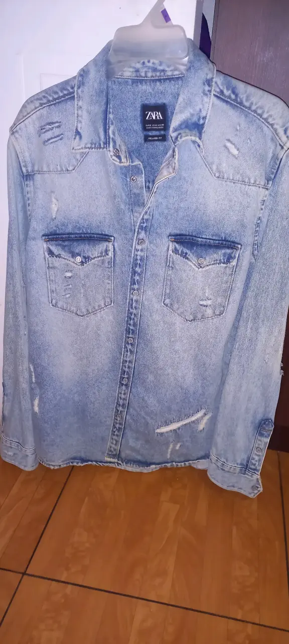 Camisa de mezclilla Zara - 5