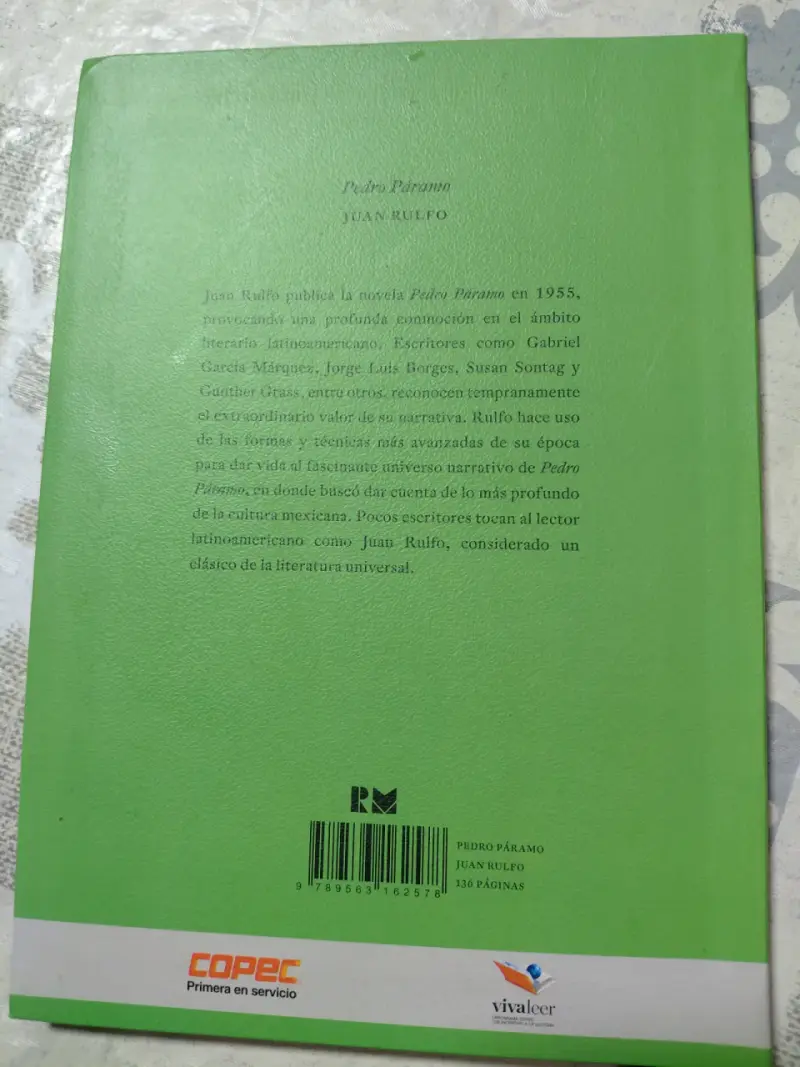 Libro Pedro Páramo de Juan Rulfo - 2