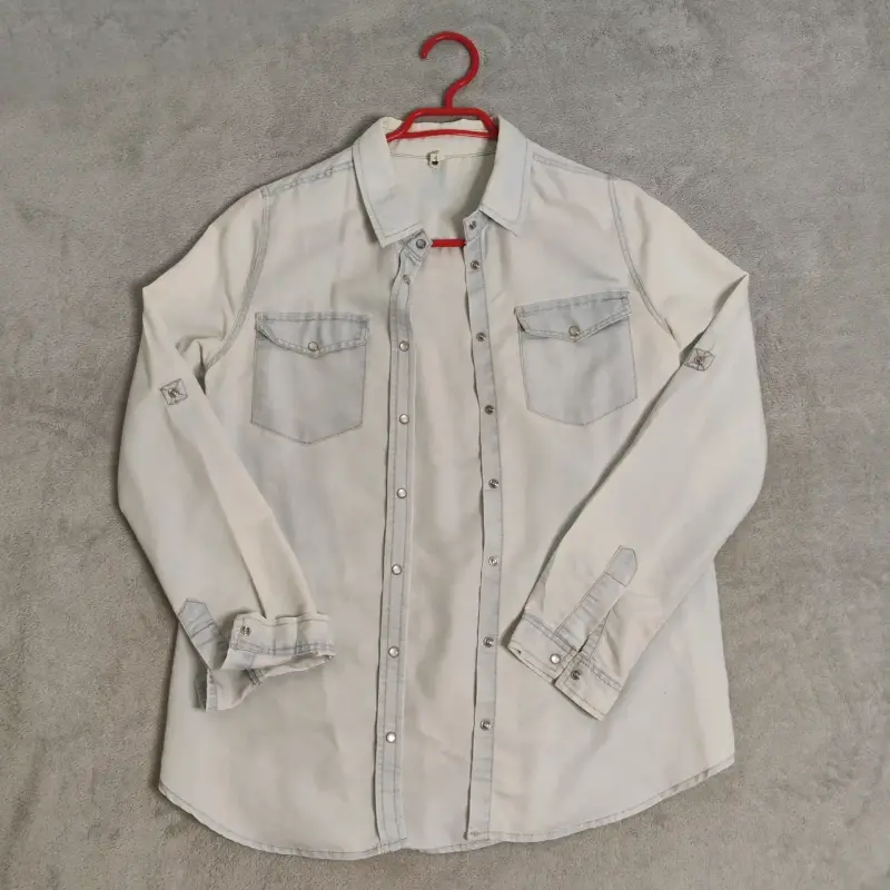 Camisa casual manga larga - 1