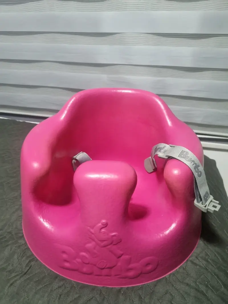 Asiento Bumbo rosa para bebé - 1