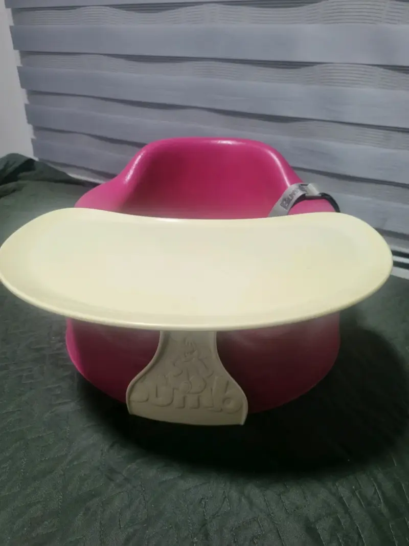 Asiento Bumbo rosa para bebé - 4