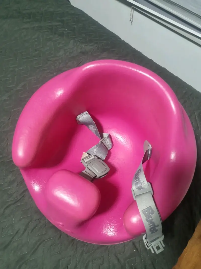 Asiento Bumbo rosa para bebé - 5