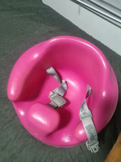 Asiento Bumbo rosa para bebé - miniatura 5