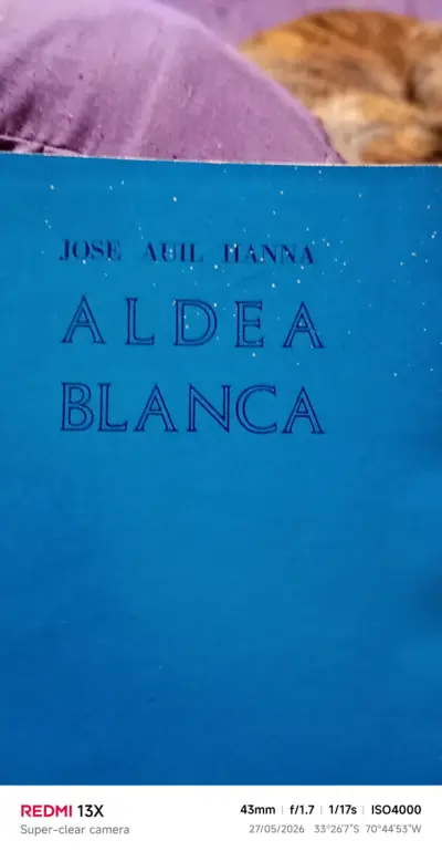 Libro " aldea blanca" de José AUIL Hanna - miniatura 1