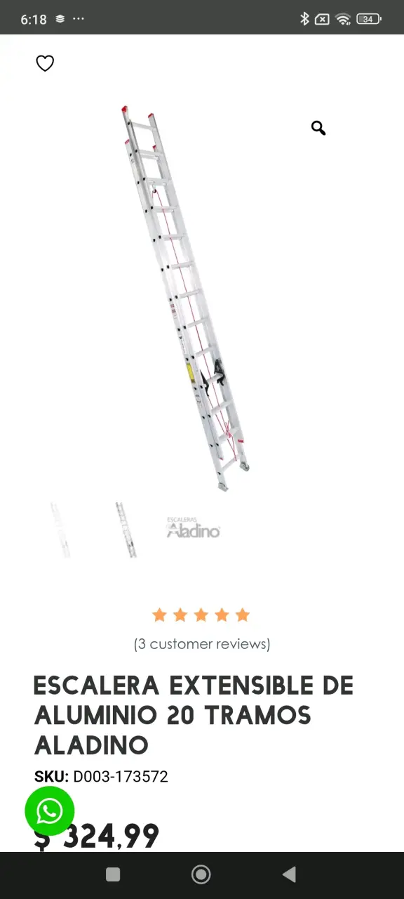 Escalera telescópica doble - 4