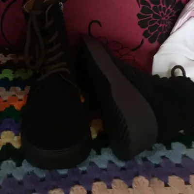 Botines negros de gamuza - miniatura 3