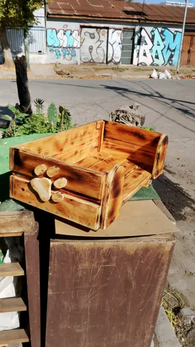 Bandejas rústicas de madera - miniatura 3