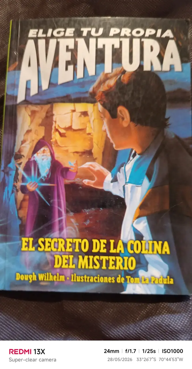 Libro " El secreto de la colina del misterio" - 1