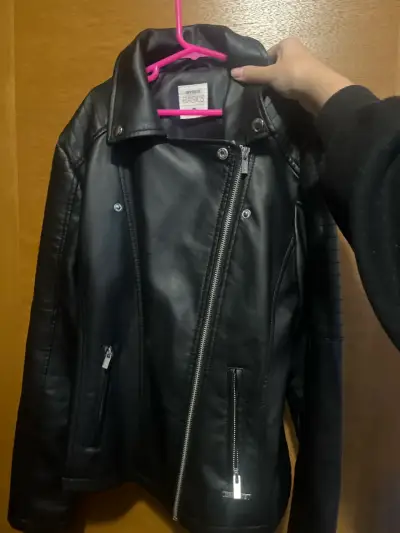 Chaqueta negra básica talla m - miniatura 1