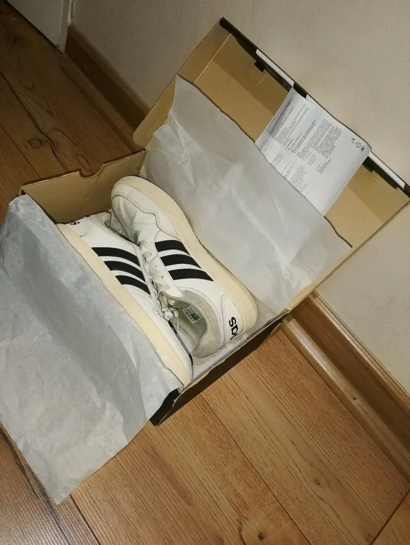 zapatillas blancas Adidas - 3