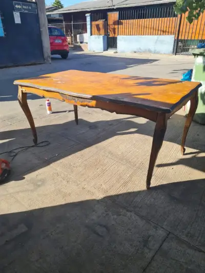 Mesa normando +3sillaas normando para restaurar - miniatura 2