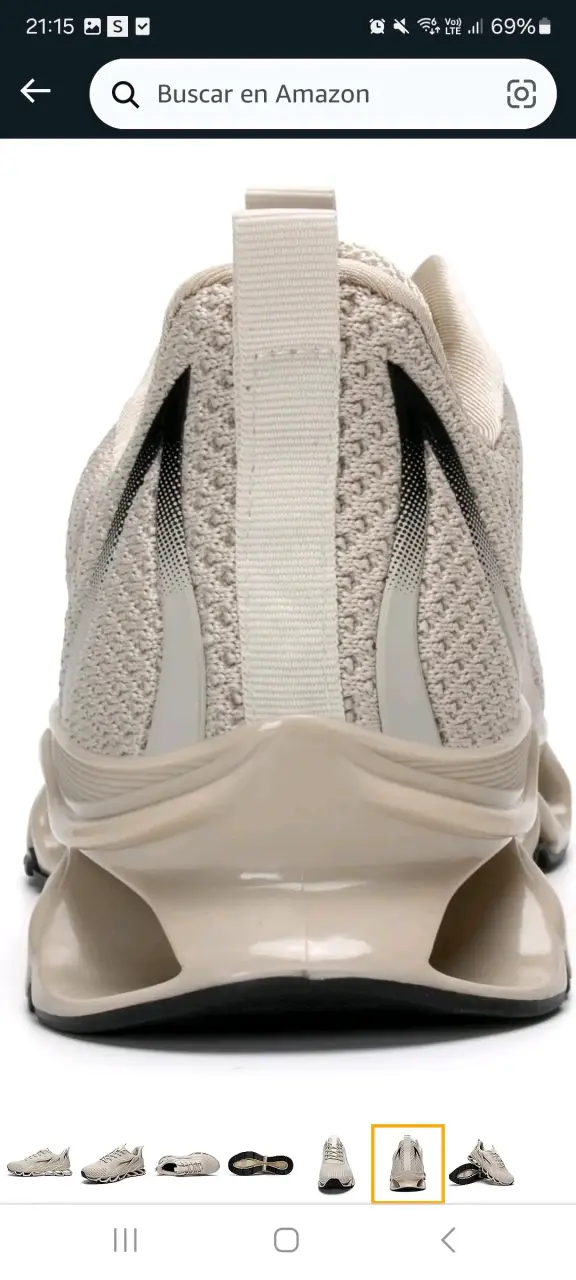 Zapatillas deportivas beige - 3