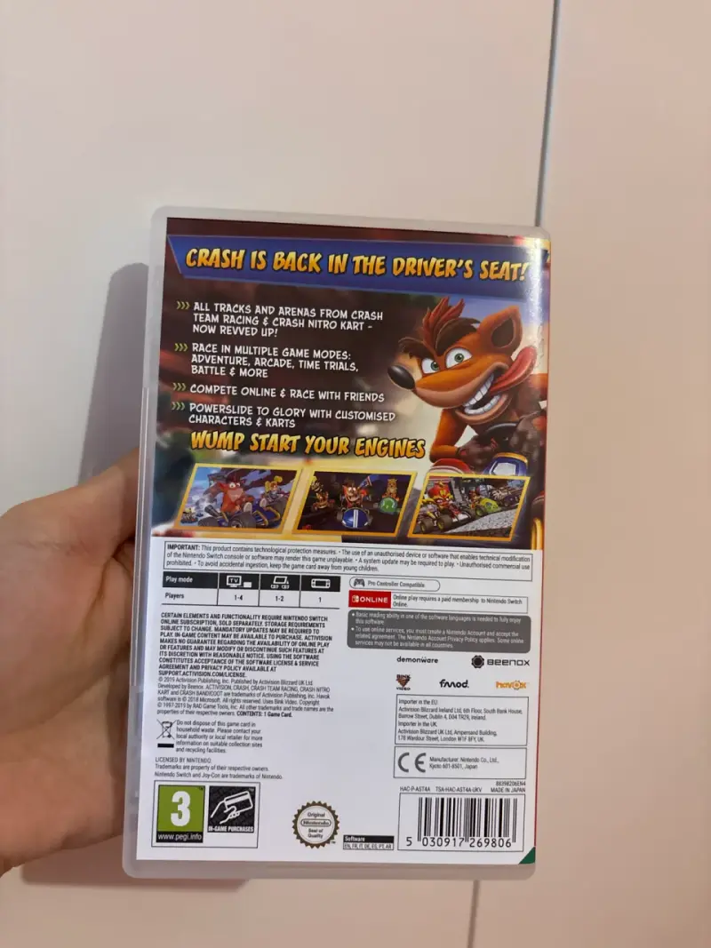 CTR Crash Team Racing Nintendo Switch - 2