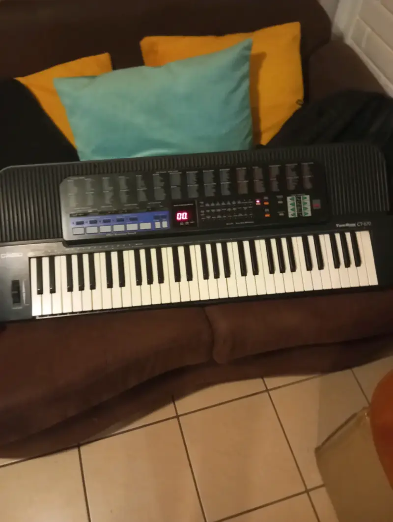 Teclado Vintage Casio ToneBank CT-670 (100% Funcio - 2