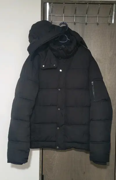 Chaqueta Zara negra acolchada - miniatura 1