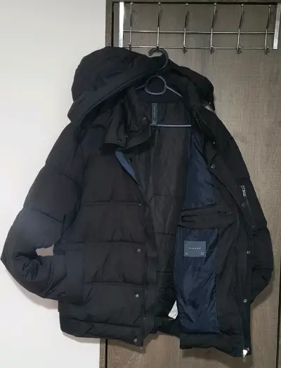Chaqueta Zara negra acolchada - miniatura 3