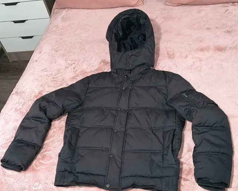 Chaqueta Zara negra acolchada - 6
