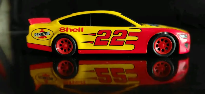 Ford Mustang Nascar, coleccion shell - 1