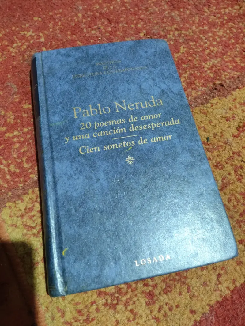 Libro 20 poemas de amor - Neruda