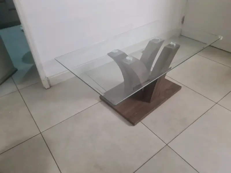 Mesa de centro vidrio moderna - 3
