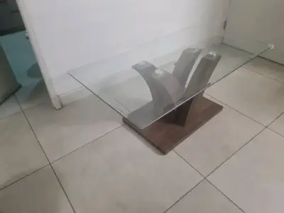 Mesa de centro vidrio moderna - miniatura 3