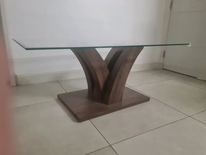Mesa de centro vidrio moderna - 4