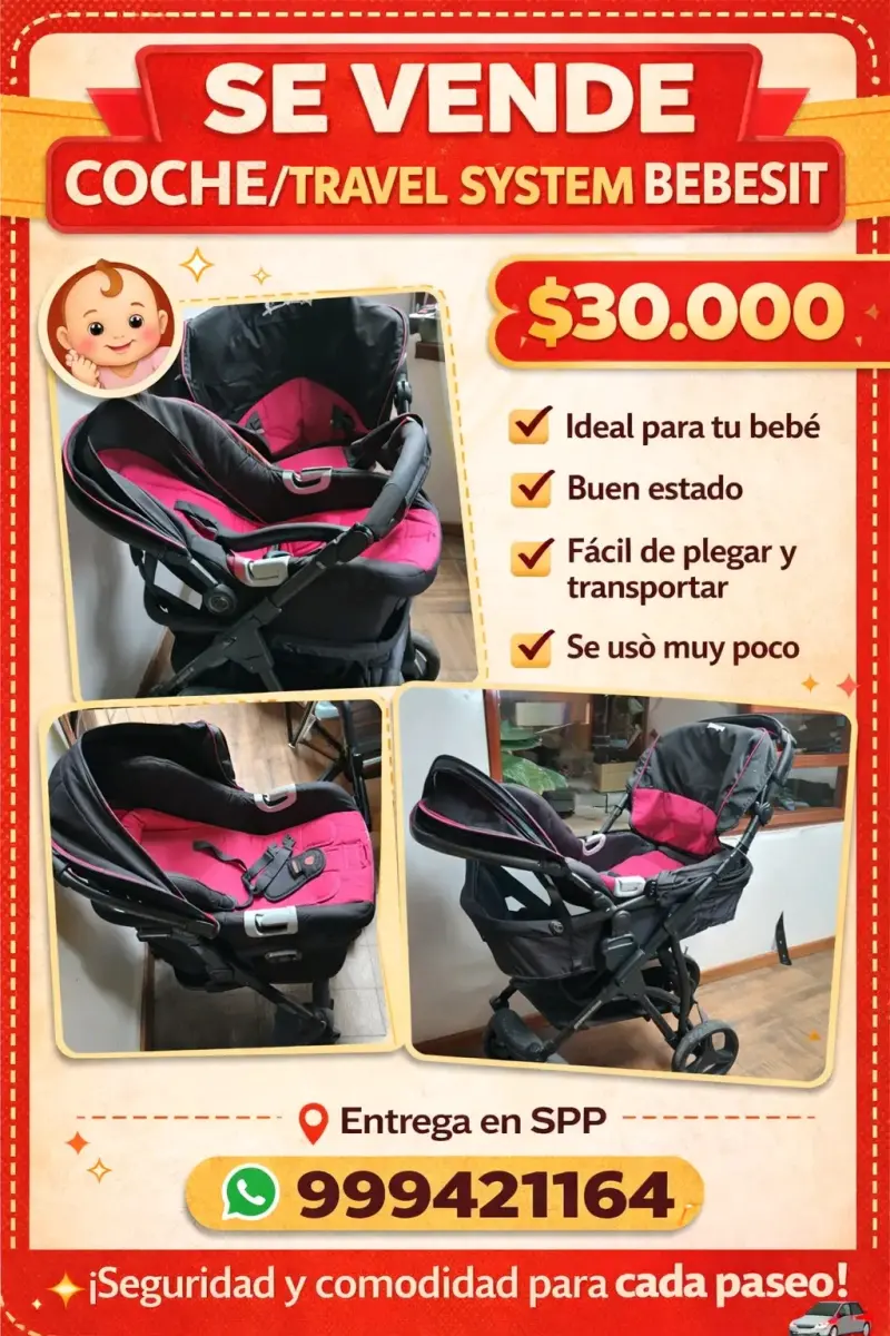 Silla de auto para bebé Bebesit - 2